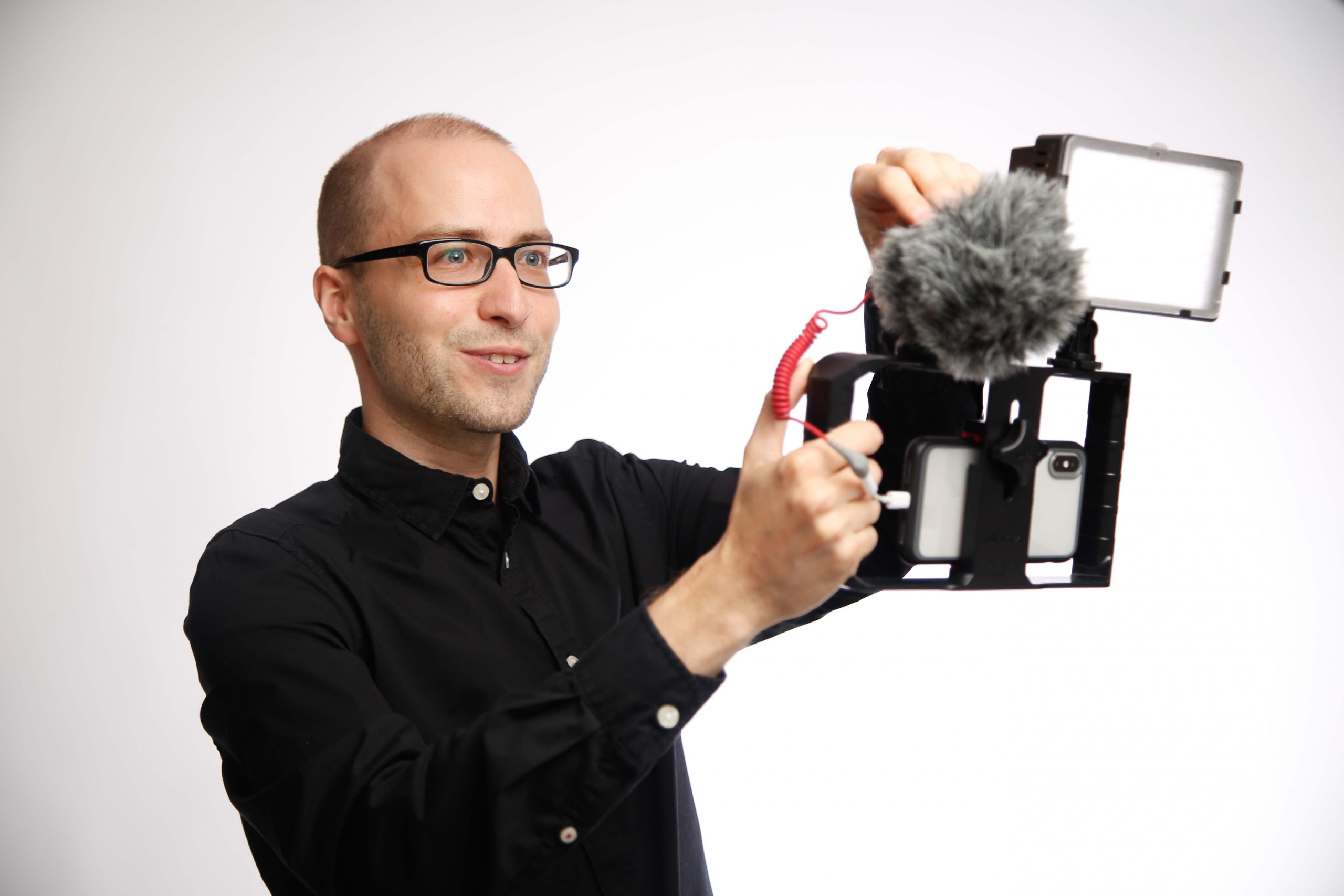 Dozent Jens Jacob im Seminar Smartphone-Videos